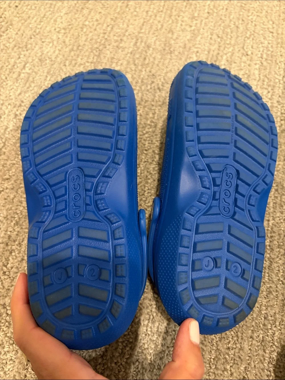 CROCS bright blue